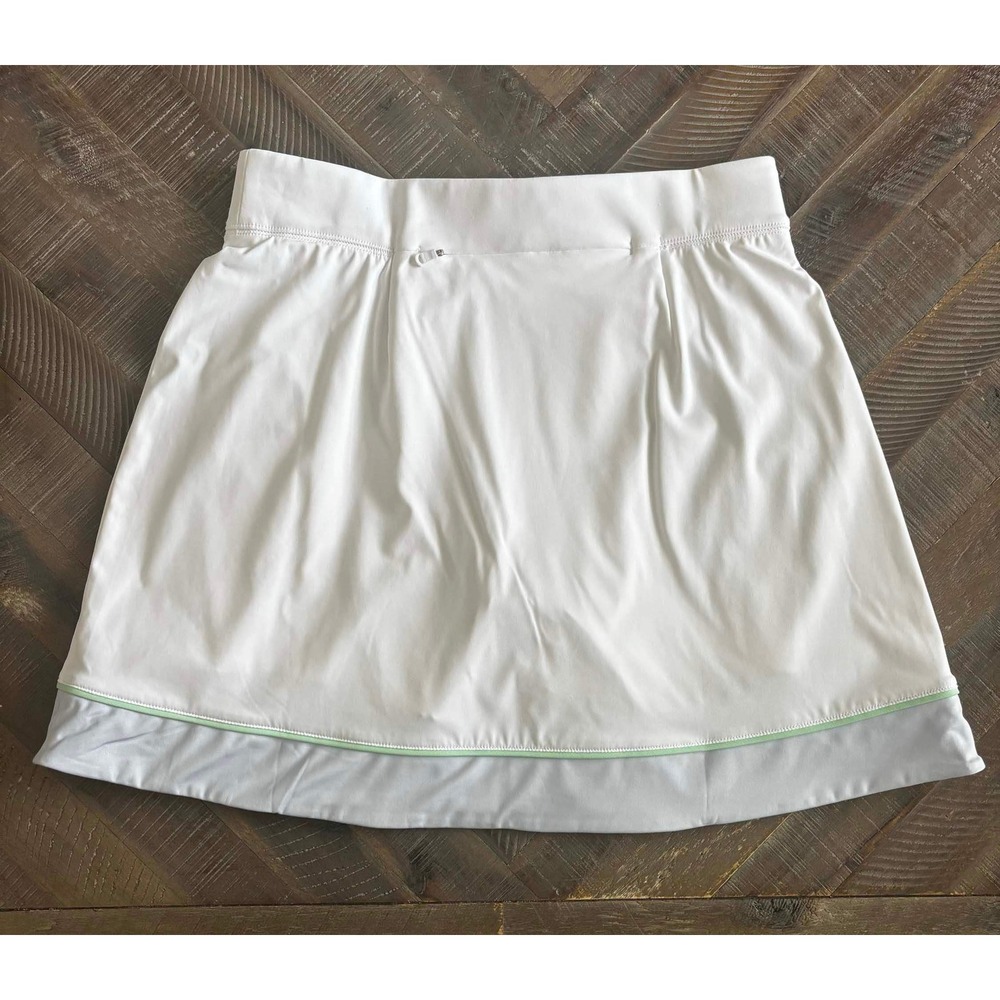 RLX Ralph Lauren Womens Golf Skort White Grey Mint Green Size S NEW 285935690002 - Picture 7 of 7